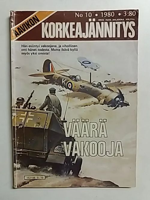 Aavikon Korkeajännitys 1980-10 | Antikvaari Kirja- ja Lehtilinna / Raimo Kreivi | Osta Antikvaarista - Kirjakauppa verkossa