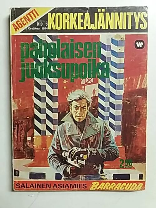 Agentti korkeajännitys 1974-06 | Antikvaari Kirja- ja Lehtilinna / Raimo Kreivi | Osta Antikvaarista - Kirjakauppa verkossa