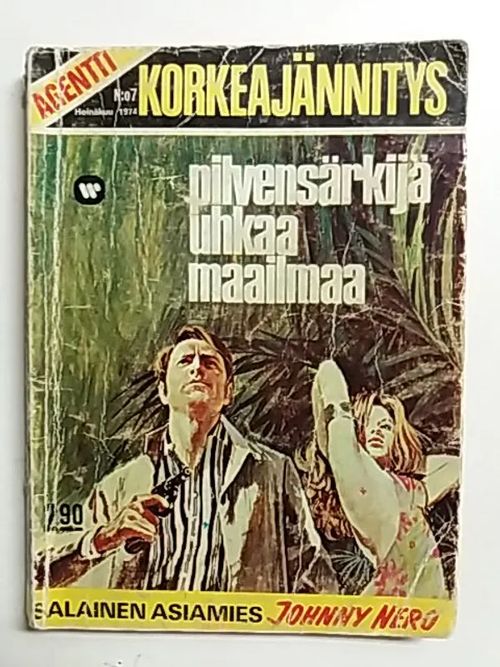 Agentti korkeajännitys 1974-07 | Antikvaari Kirja- ja Lehtilinna / Raimo Kreivi | Osta Antikvaarista - Kirjakauppa verkossa