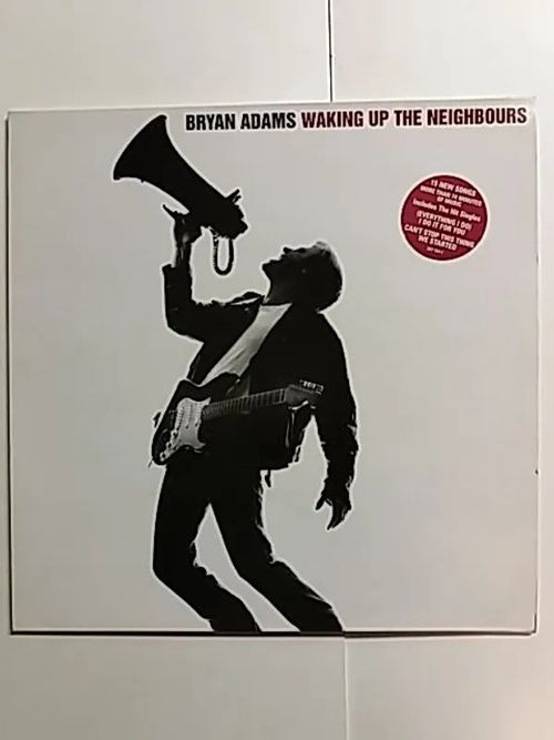 Bryan Adams "Waking Up The Neighbours" (2-LP) | Antikvaari Kirja- ja Lehtilinna / Raimo Kreivi | Osta Antikvaarista - Kirjakauppa verkossa