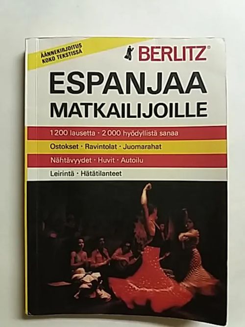 Espanjaa matkailijoille | Antikvaari Kirja- ja Lehtilinna / Raimo Kreivi | Osta Antikvaarista - Kirjakauppa verkossa