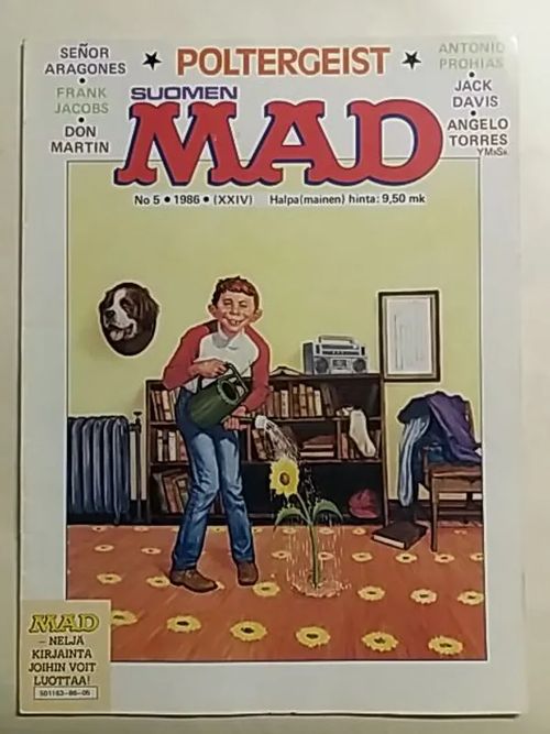 Suomen Mad 1986-05 | Antikvaari Kirja- ja Lehtilinna / Raimo Kreivi | Osta Antikvaarista - Kirjakauppa verkossa