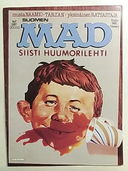 Suomen Mad 1987-07 | Antikvaari Kirja- ja Lehtilinna / Raimo Kreivi | Osta Antikvaarista - Kirjakauppa verkossa