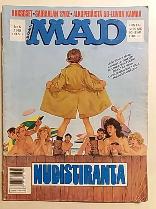 Suomen Mad 1989-05 | Antikvaari Kirja- ja Lehtilinna / Raimo Kreivi | Osta Antikvaarista - Kirjakauppa verkossa