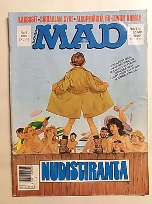 Suomen Mad 1989-05 | Antikvaari Kirja- ja Lehtilinna / Raimo Kreivi | Osta Antikvaarista - Kirjakauppa verkossa