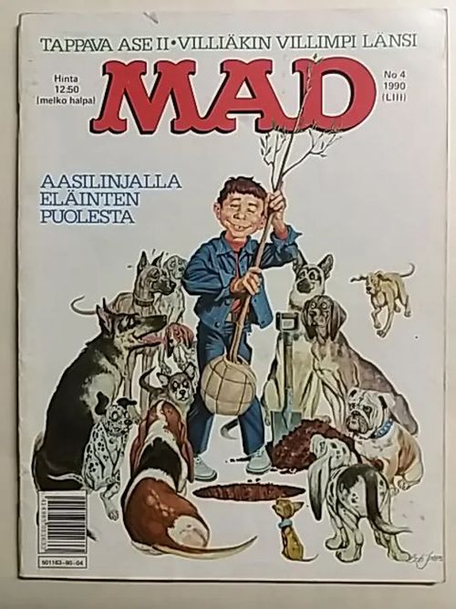 Suomen Mad 1990-04 | Antikvaari Kirja- ja Lehtilinna / Raimo Kreivi | Osta Antikvaarista - Kirjakauppa verkossa