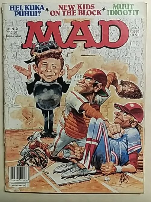 Suomen Mad 1990-07 | Antikvaari Kirja- ja Lehtilinna / Raimo Kreivi | Osta Antikvaarista - Kirjakauppa verkossa