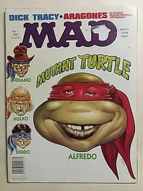 Suomen Mad 1991-01 | Antikvaari Kirja- ja Lehtilinna / Raimo Kreivi