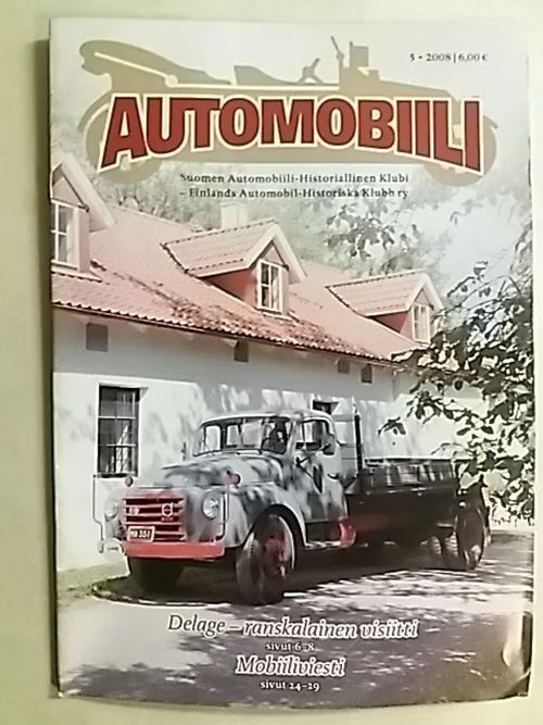 Automobiili 2008 - 05 | Antikvaari Kirja- ja Lehtilinna / Raimo Kreivi | Osta Antikvaarista - Kirjakauppa verkossa