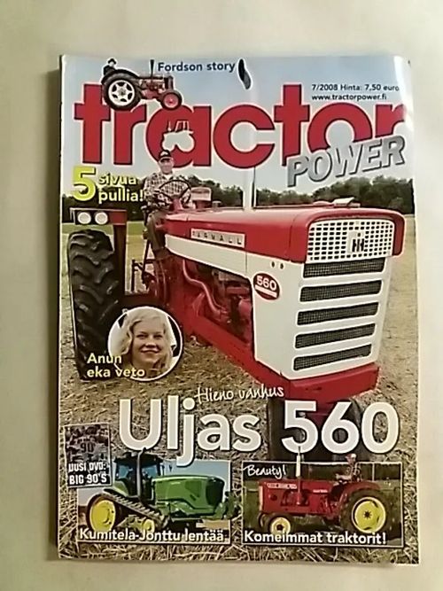 Tractor Power 2008 - 07 | Antikvaari Kirja- ja Lehtilinna / Raimo Kreivi | Osta Antikvaarista - Kirjakauppa verkossa