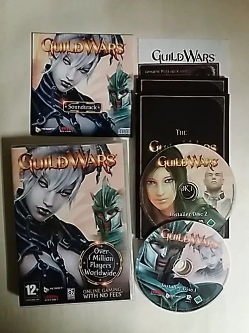 Guild Wars - Online gaming with no fees (2DISC) + Soundtrack CD | Antikvaari Kirja- ja Lehtilinna / Raimo Kreivi | Osta Antikvaarista - Kirjakauppa verkossa