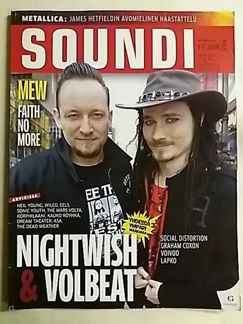 Soundi 2009 - 6-7 | Antikvaari Kirja- ja Lehtilinna / Raimo Kreivi | Osta Antikvaarista - Kirjakauppa verkossa