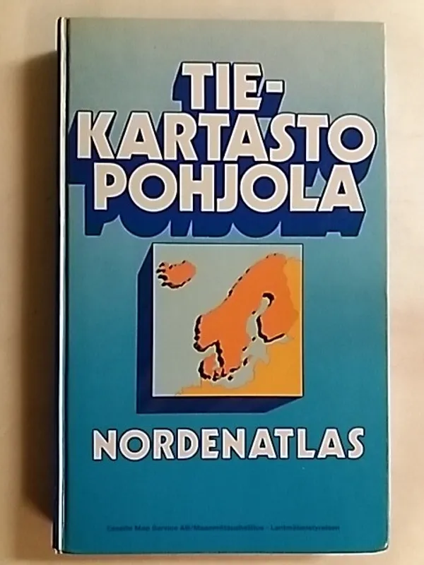 Tiekartasto Pohjola - Nordenatlas - Maanmittaushallitus (toim) | Antikvaari Kirja- ja Lehtilinna / Raimo Kreivi | Osta Antikvaarista - Kirjakauppa verkossa