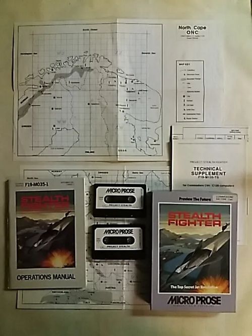 Project Stealth Fighter - Commodore 64/128 | Antikvaari Kirja- ja Lehtilinna / Raimo Kreivi | Osta Antikvaarista - Kirjakauppa verkossa