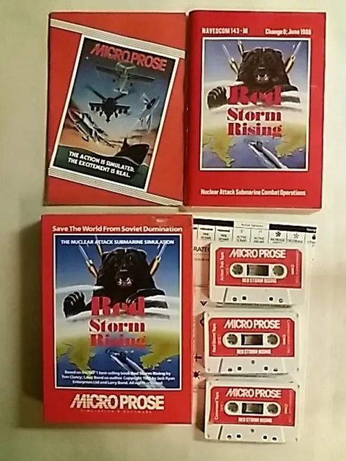 Red Storm Rising - Commodore 64/128 | Antikvaari Kirja- ja Lehtilinna / Raimo Kreivi | Osta Antikvaarista - Kirjakauppa verkossa