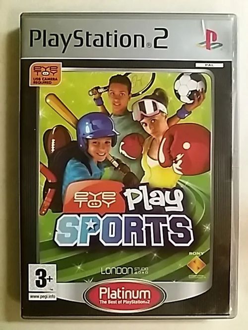 Eye Toy : Play Sports (PS2) - Sony | Antikvaari Kirja- ja Lehtilinna / Raimo Kreivi | Osta Antikvaarista - Kirjakauppa verkossa