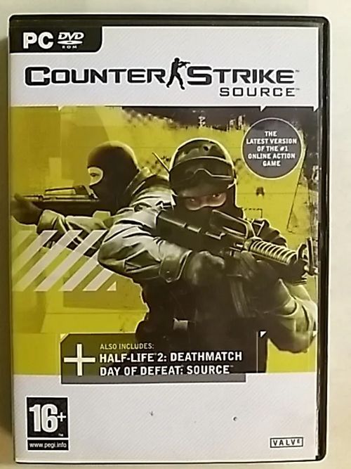 Counter-Strike : Source (PC Dvd-rom) | Antikvaari Kirja- ja Lehtilinna / Raimo Kreivi | Osta Antikvaarista - Kirjakauppa verkossa