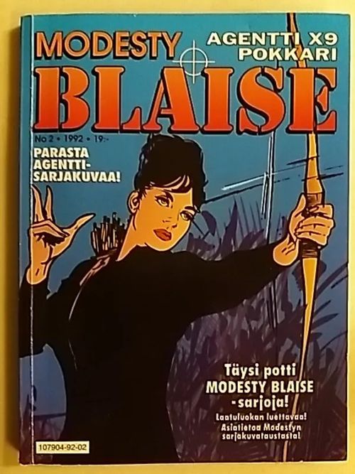 Modesty Blaise 1992 / 02 | Antikvaari Kirja- ja Lehtilinna / Raimo Kreivi | Osta Antikvaarista - Kirjakauppa verkossa