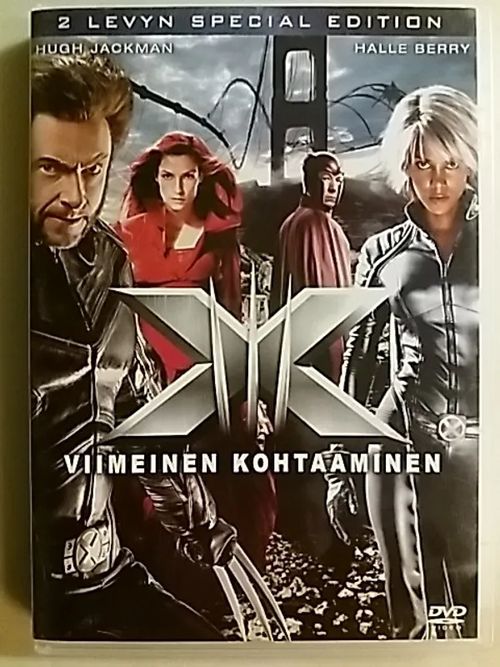 X-Men 3 - Viimeinen kohtaaminen (2 Disc) - ohjaus Brett Ratner pääosissa Hugh Jackman ja Halle Berry. | Antikvaari Kirja- ja Lehtilinna / Raimo Kreivi | Osta Antikvaarista - Kirjakauppa verkossa