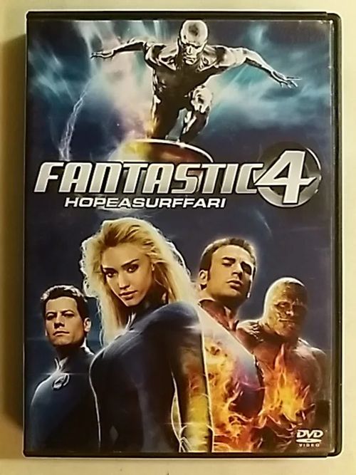 Fantastic 4 - Hopeasurffari - ohjaus Tim Story pääosissa Ioan Gruffudd ja Jessica Alba. | Antikvaari Kirja- ja Lehtilinna / Raimo Kreivi | Osta Antikvaarista - Kirjakauppa verkossa