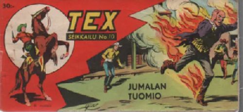 Tex 1960-10 - Jumalan tuomio | Antikvaari Kirja- ja Lehtilinna / Raimo Kreivi | Osta Antikvaarista - Kirjakauppa verkossa