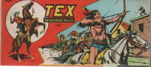 Tex 1961-21 - Viimeinen väijytys | Antikvaari Kirja- ja Lehtilinna / Raimo Kreivi | Osta Antikvaarista - Kirjakauppa verkossa