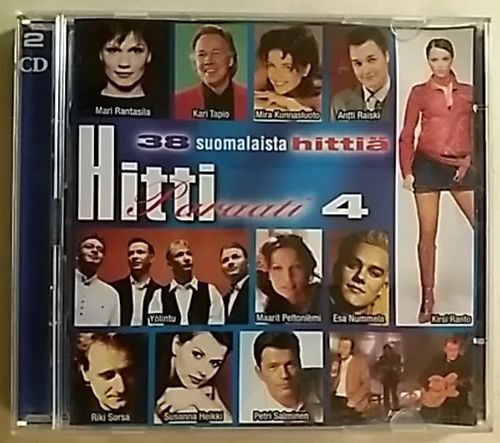 Hitti Paraati 4 - 38 suomalaista hittiä (2CD) - Kari Tapio, Riki Sorsa,  Markku Aro, Nylon Beat, Topi