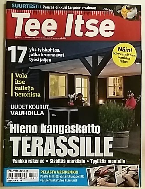 Tee Itse 2013-11 (11.07.2013) | Antikvaari Kirja- ja Lehtilinna / Raimo Kreivi | Osta Antikvaarista - Kirjakauppa verkossa