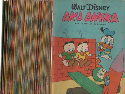 Aku Ankan vuosikerta 1970 1-52 (numero 29 puuttuu) - Disney Walt | Antikvaari Kirja- ja Lehtilinna / Raimo Kreivi | Osta Antikvaarista - Kirjakauppa verkossa