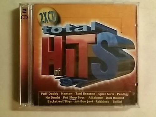 Total Hits (2CD) - Puff Daddy, Pet Shop Boys, Jon Bon Jovi, Don Huonot, Bee Gees, Faith No More, Prodigy, Backstreet Boys, Notorious B.I.G., Depeche Mode ym... | Antikvaari Kirja- ja Lehtilinna / Raimo Kreivi | Osta Antikvaarista - Kirjakauppa verkossa