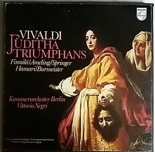 Juditha Triumphans (3 x Vinyl) - Vivaldi | Antikvaari Kirja- ja Lehtilinna / Raimo Kreivi | Osta Antikvaarista - Kirjakauppa verkossa