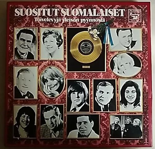 Suositut Suomalaiset (9LP) - Virta Olavi, Kirka, Marion, Goodman Irwin, Kuusisto Mauno, Rautavaara Tapio, Kansa Tapani, Fredi, Vainio Juha, Koivunen Brita Tähti Annikki jne... | Antikvaari Kirja- ja Lehtilinna / Raimo Kreivi | Osta Antikvaarista - Kirjakauppa verkossa