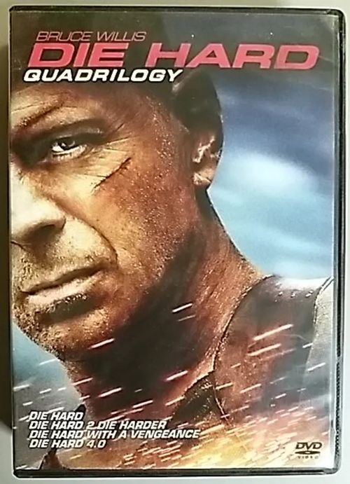 Die Hard Quadrilogy : Die hard 1-4 (4DVD) | Antikvaari Kirja- ja Lehtilinna / Raimo Kreivi | Osta Antikvaarista - Kirjakauppa verkossa