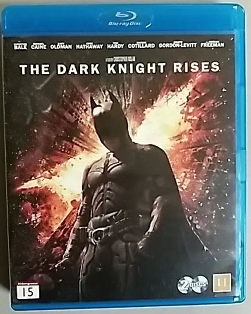 The Dark Knight Rises (2 Blu-ray) | Antikvaari Kirja- ja Lehtilinna / Raimo Kreivi | Osta Antikvaarista - Kirjakauppa verkossa