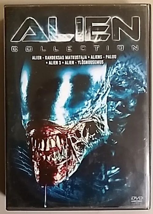 Alien Collection 1-4 (4DVD) | Antikvaari Kirja- ja Lehtilinna / Raimo Kreivi | Osta Antikvaarista - Kirjakauppa verkossa