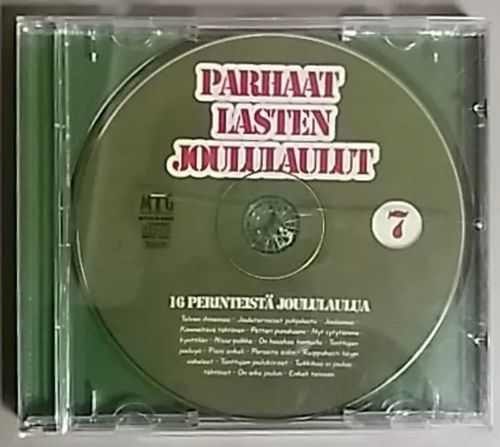 Parhaat Lasten Joululaulut 7 : 16 Perinteistä joululaulua | Antikvaari Kirja- ja Lehtilinna / Raimo Kreivi | Osta Antikvaarista - Kirjakauppa verkossa