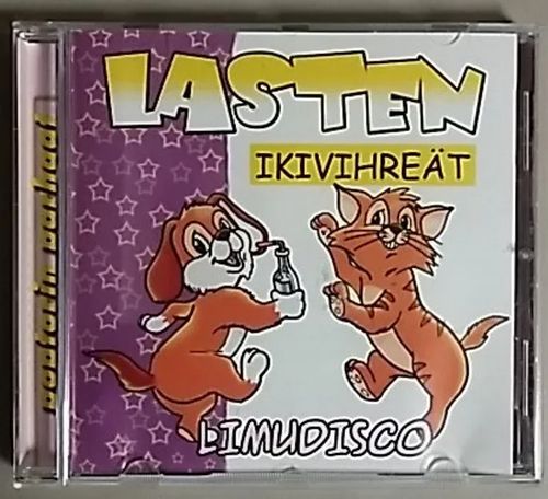 Lasten Ikivihreät - Limudisco - Kassu Halonen - Pikkuoravat - Fröbelin Palikat - Aake & Lapset - Kujakissat - Katarine Babitzin - Kisu - Nepparit - Pepe Wilberg ym... | Antikvaari Kirja- ja Lehtilinna / Raimo Kreivi | Osta Antikvaarista - Kirjakauppa verkossa