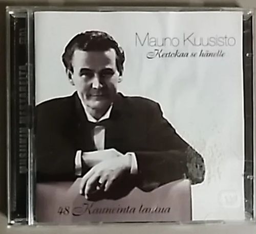 Mauno Kuusisto - Kertokaa se hänelle : 48 Kauneinta laulua (2CD) | Antikvaari Kirja- ja Lehtilinna / Raimo Kreivi | Osta Antikvaarista - Kirjakauppa verkossa