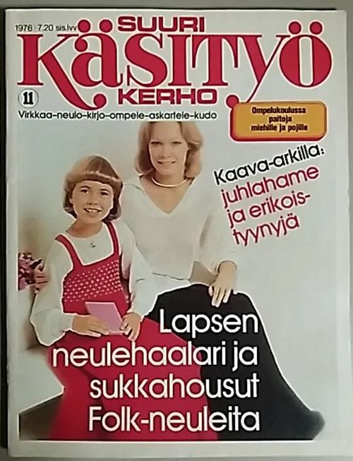 Suuri Käsityökerho 1976 - 11 | Antikvaari Kirja- ja Lehtilinna / Raimo Kreivi | Osta Antikvaarista - Kirjakauppa verkossa