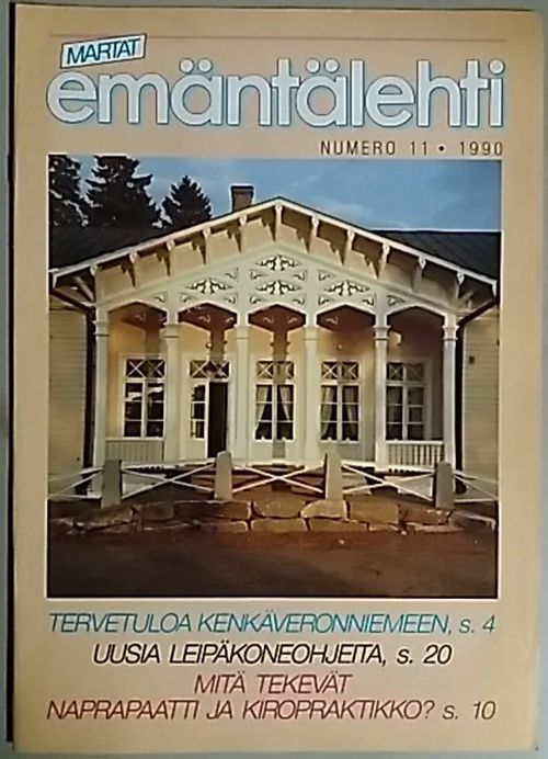 Emäntälehti 1990 - 11 - Riihijärvi-Samuel Maija (päätoim.) | Antikvaari Kirja- ja Lehtilinna / Raimo Kreivi | Osta Antikvaarista - Kirjakauppa verkossa