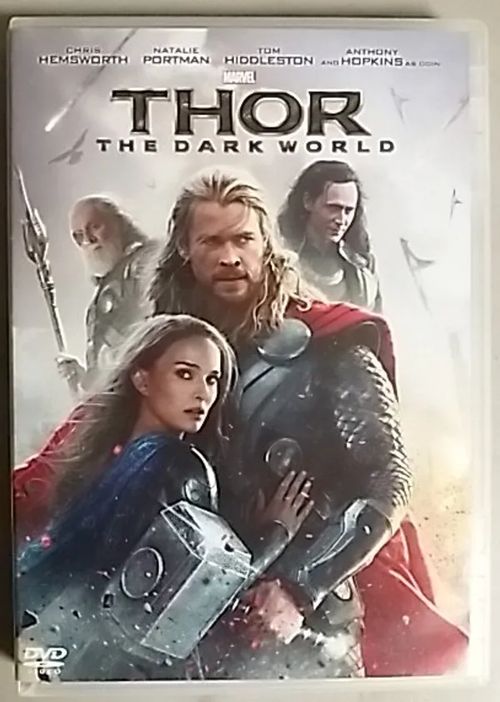 Thor 2 - The Dark World - Toiminta vuodelta 2013 ohjaus Alan Taylor pääosissa Chris Hemsworth - Anthony Hopkins - Tom Hiddleston ja Natalie Portman. | Antikvaari Kirja- ja Lehtilinna / Raimo Kreivi | Osta Antikvaarista - Kirjakauppa verkossa