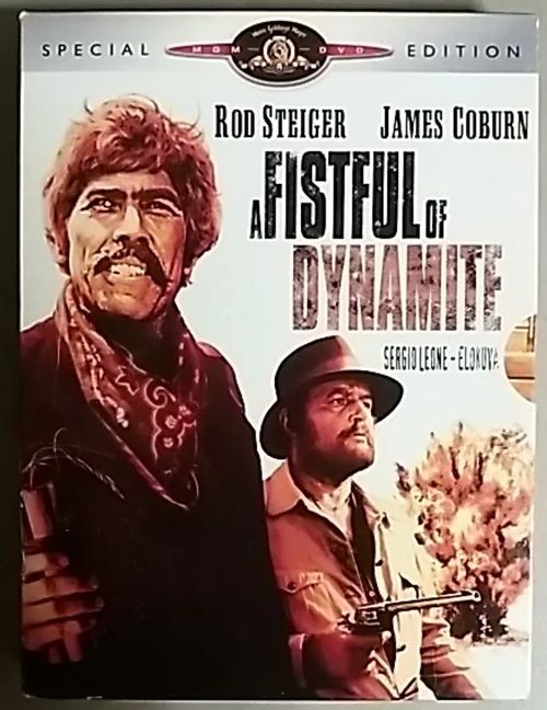 A Fistful of Dynamite - Special Edition (2-Disc) - Lännen elokuvat vuodelta 1971 ohjaus Sergio Leone pääosissa James Coburn ja Rod Steiger. | Antikvaari Kirja- ja Lehtilinna / Raimo Kreivi | Osta Antikvaarista - Kirjakauppa verkossa