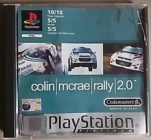 Colin McRae Rally 2.0 - PlayStation 1 | Antikvaari Kirja- ja Lehtilinna / Raimo Kreivi | Osta Antikvaarista - Kirjakauppa verkossa