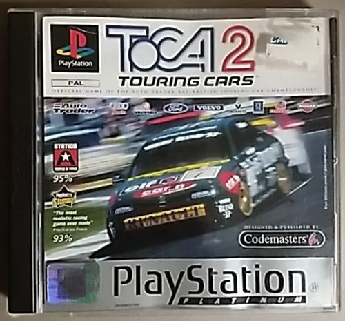 Toca 2- Touring Cars - PlayStation 1 | Antikvaari Kirja- ja Lehtilinna / Raimo Kreivi | Osta Antikvaarista - Kirjakauppa verkossa