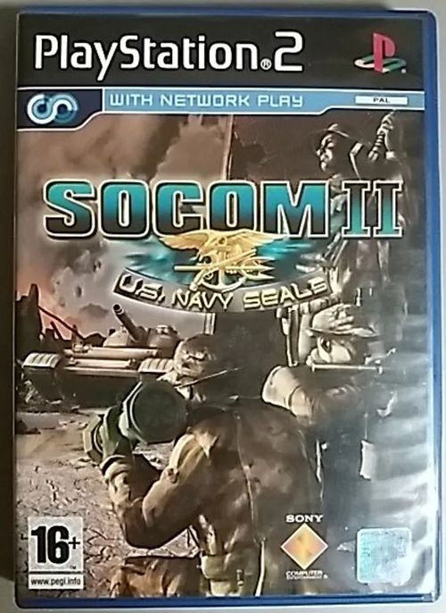 Socom II - U.S. Navy Seals - PlayStation 2 | Antikvaari Kirja- ja Lehtilinna / Raimo Kreivi | Osta Antikvaarista - Kirjakauppa verkossa