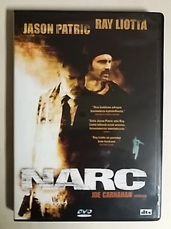 Narc: Trilleri vuodelta 2002 ohjaus Joe Carnahan pääosissa Ray Liotta ja Jason Patric. | Antikvaari Kirja- ja Lehtilinna / Raimo Kreivi
