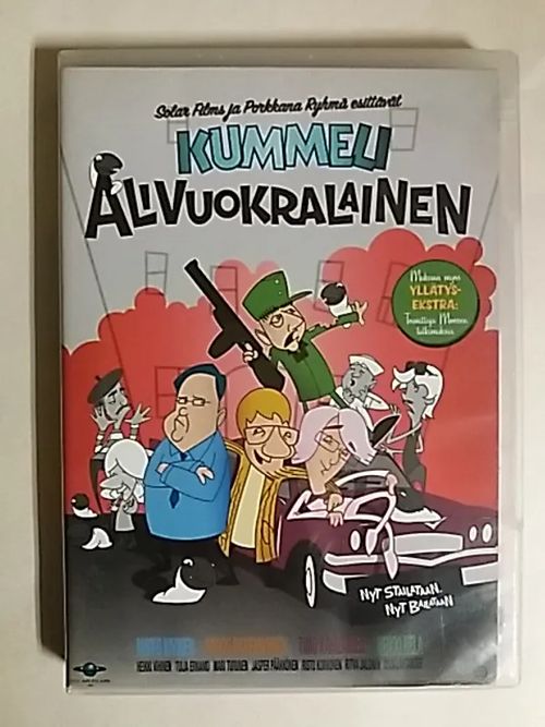 Kummeli alivuokralainen - Komedia vuodelta 2008 ohjaus Matti Grönberg pääosissa Heikki Silvennoinen - Timo Kahilainen - Heikki Hela - Jasper Pääkkönen ja Mikko Kivinen. | Antikvaari Kirja- ja Lehtilinna / Raimo Kreivi | Osta Antikvaarista - Kirjakauppa verkossa