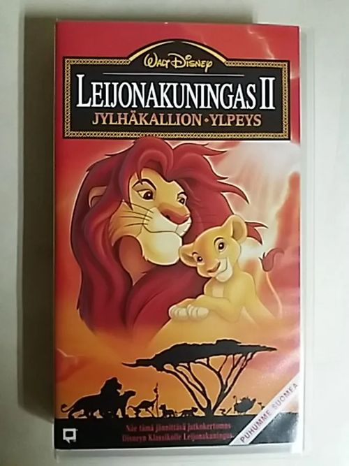 Leijonakuningas II - Jylhäkallion ylpeys - Lapsi & perhe vuodelta 1998. | Antikvaari Kirja- ja Lehtilinna / Raimo Kreivi | Osta Antikvaarista - Kirjakauppa verkossa