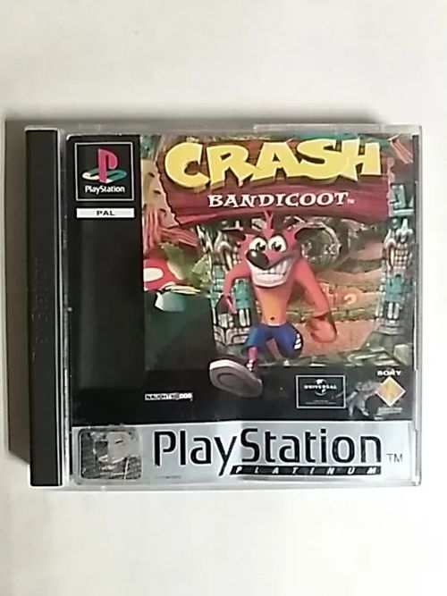 PS 1 - Crash Bandicoot - PlayStation | Antikvaari Kirja- ja Lehtilinna / Raimo Kreivi | Osta Antikvaarista - Kirjakauppa verkossa