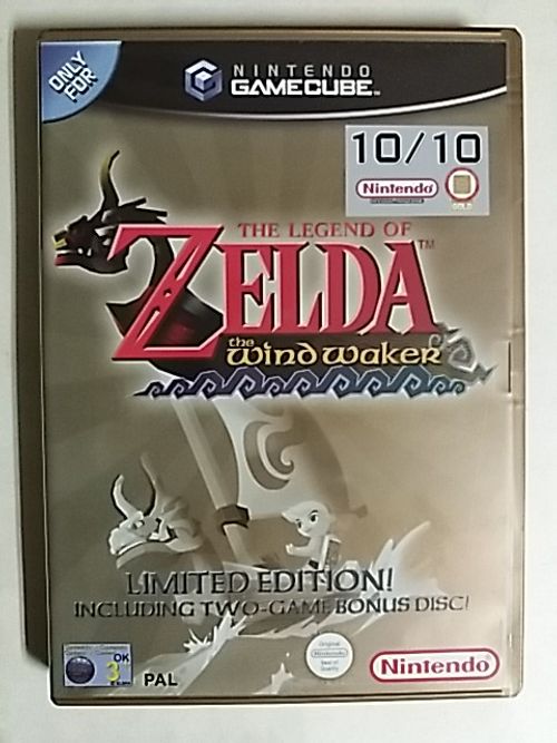 Nintendo GC - The Legend of Zelda - The Wind Waker - Limited Edition! Including Two-Game Bonus Disc! - Nintendo | Antikvaari Kirja- ja Lehtilinna / Raimo Kreivi | Osta Antikvaarista - Kirjakauppa verkossa